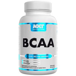  BCAA TABLETS - 200 Tabletta - Leucin, Isoleucin, Valin - BCAA Aminosav Tabletták - NXT Nutrition