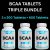 BCAA TABLETS TRIPLE BUNDLE - 3 Doboz 1 Csomagban - 600 Tabletta - Leucin, Isoleucin, Valin - BCAA Aminosav Tabletták - NXT Nutrition