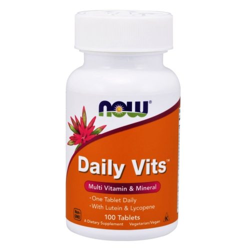 DAILY VITS™ - Szerves Multivitamin Komplex - 100 Tabletta - Vegan