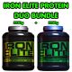 IRON ELITE PROTEIN DUO BUNDLE 4500g - 3az1ben Anabolikus Tejsavófehérje Mátrix - 2 Doboz 1 Csomagban - 4,5Kg - Dynamic Nutrition