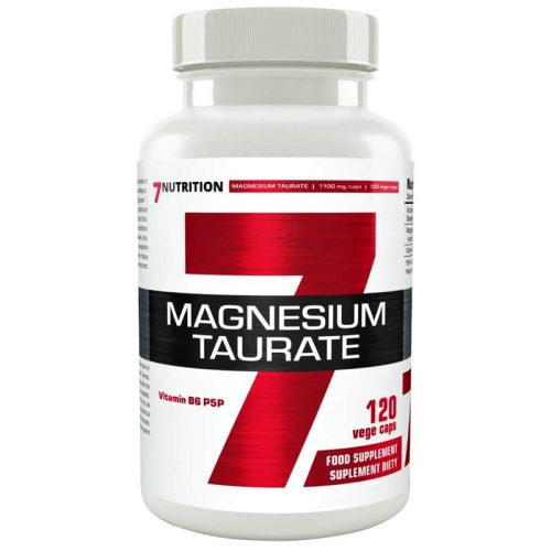 MAGNESIUM TAURATE + VITAMIN B6 - Szerves Magnézium & B6 Vitamin - 120 Vegán Kapszula