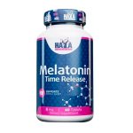 MELATONIN 5mg - Gyorsabb Elalvás, Pihentetőbb Alvás, Fokozott Növekedési Hormon Szint - 60 Kapszula - Haya Nutrition