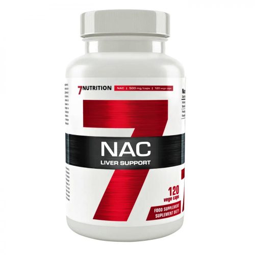 NAC - Májtisztítás, Tüdőtisztítás, Méregtelenítés & Immunerősítés - N-Acetil-Cisztein - 120 Vegán Kapszula