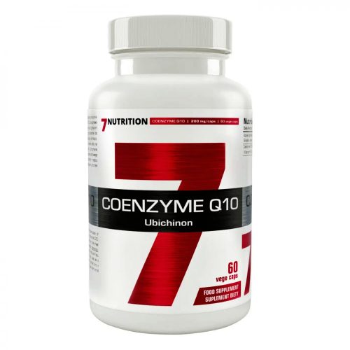 COENZYME Q10 200mg - Megadózisú Koenzim Q10 - 60 Napra - 60 Kapszula - 7Nutrition