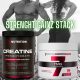 STRENGHT GAINZ STACK - Izomépítő Csomag - Nagyobb Erő & Állóképesség - Micronized Creatine Monohydrate + TMG - 750g - 7Nutrition