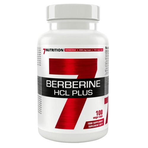 BERBERINE HCL PLUS™ - ELŐRENDELHETŐ! - Fokozott Inzulinérzékenység, Felgyorsult Zsírégetés & Izomépítés - 100 Kapszula - 7Nutrition