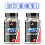 BLITZ DUO BUNDLE - Felfokozott Erő & Nagyobb Izomtömeg - Arachidonsav - 2 Doboz 2 Hónapra - 240 Kapszula