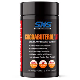   COCOABUTEROL XT™ - Extrém Zsírégetés & Állóképesség Koffeinmentesen - 90 Kapszula - 45 Napra - SNS