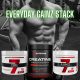 EVERYDAY GAINZ STACK - Izomépítő Csomag Mindennapos Használatra - TMG + AAKG + Creatine Monohydrate - 1000g - 7Nutrition