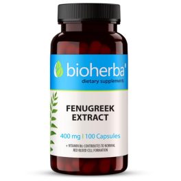   FENUGREEK EXTRACT - Fokozott Tesztoszteron Szint, Inzulinérzékenység, Gyulladáscsökkentés - 100 Kapszula - Bioherba