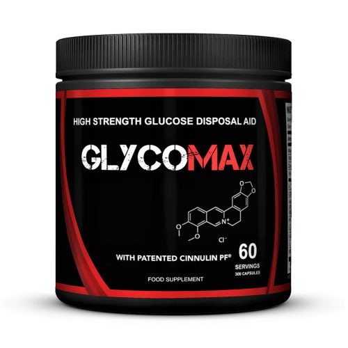 GLYCOMAX™ - ELŐRENDELHETŐ! - Izomépítés & Zsírégetés Egyidejűleg - Inzulinérzékenységet Fokozó - 300 Kapszula - Strom Sports