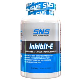   INHIBIT-E™ - Hatékony Ösztrogén Blokkolás & Tesztoszteron Fokozás - Aromatáz Enzim Blokkoló - 90 Kapszula - SNS