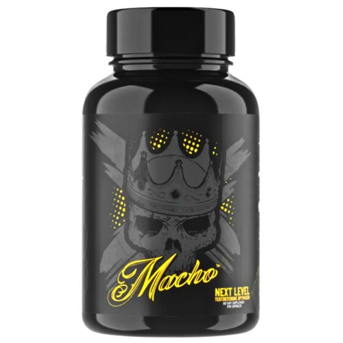 MACHO™ - Extrém Tesztoszteron Fokozás & Teljeskörű Hormon Optimalizálás - Fadogia, Tongkat, DIM  - 240 Kapszula - Xtremis