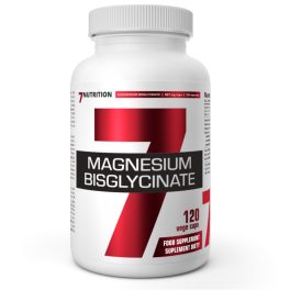   MAGNESIUM BISGLYCINATE + VITAMIN B6 - Szerves Magnézium Biszglicinát Kelát + B6 Vitamin - 120 Kapszula - 7Nutrition