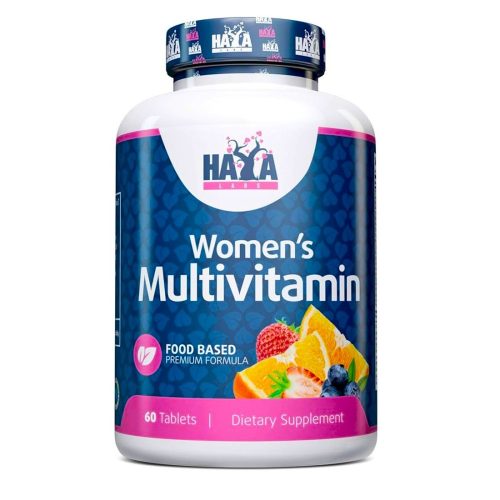 WOMEN'S MULTIVITAMIN - Nőknek Szerves Multivitamin - Belsőszerveket Tisztító Formulával - 60 Kapszula - Haya Supplements