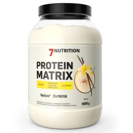   PROTEIN MATRIX™ 1000g - Anabolikus Fehérje Mátrix - Tejsavófehérje, Kazein, Tejfehérje, Kollagén, Kreatin - 1KG - 7Nutrition
