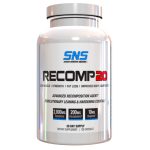 RECOMP20™ - Izomépítés & Zsírégetés Egyszerre - Szárazabb, Kidolgozottabb Külső - Fokozott Erő & Állóképesség - 120 Kapszula - SNS