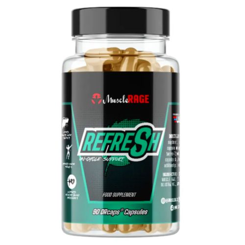 REFRESH™ - Máj, Vese, Tüdő, Szív, Epe, Prosztata, Hólyag Tisztítás & Védelem - Teljes Körű Méregtelenítés - 90 kapszula - Muscle Rage