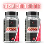 SEISMIC™ DUO BUNDLE - 4az1ben Izomépítő Stack - Epicatechin + Laxosterone + HMB + Astragin - 2 Doboz 2 Hónapra - 480 Kapszula - Muscle Rage