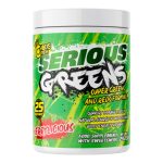SERIOUS GREENS™ 292g - FÉL ÁRON! - Gyümölcsök, Zöldségek, Algák, Enzimek, Probiotikum - Természetes Multivitamin Alternatíva - Chaos Crew