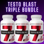 TESTO BLAST™ TRIPLE BUNDLE - Fokozott Erő, Állóképesség, Tesztoszteron - Turkesterone + Tribulus Kivonat - 360 Kapszula - 7Nutrition