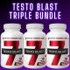 TESTO BLAST™ TRIPLE BUNDLE - Fokozott Erő, Állóképesség, Tesztoszteron - Turkesterone + Tribulus Kivonat - 360 Kapszula - 7Nutrition